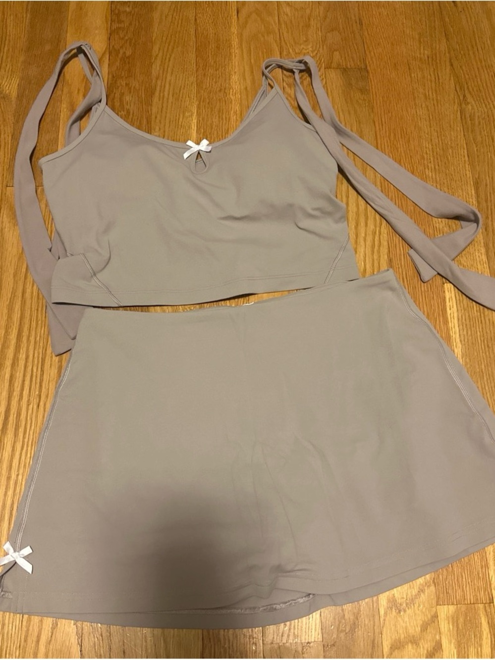 lululemon athletica purple gray balletcore set * rare items